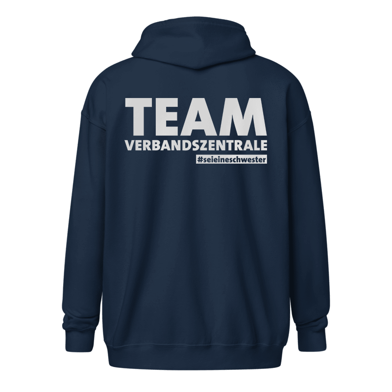 Unisex Hoodie Jacke - TEAM