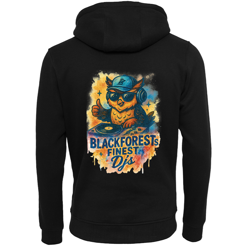 COLOURED OWL HOODIE