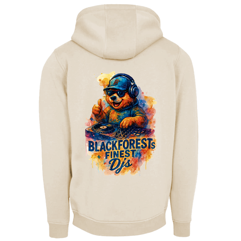 COLOURED BEAR HOODIE