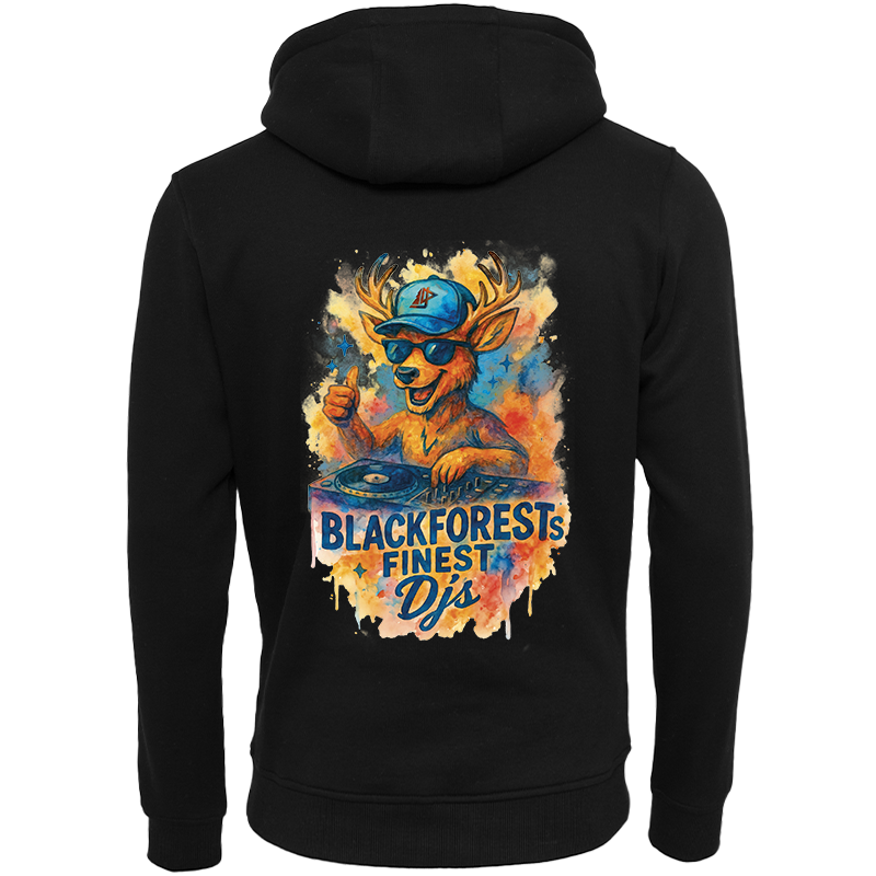 COLOURED DEER HOODIE