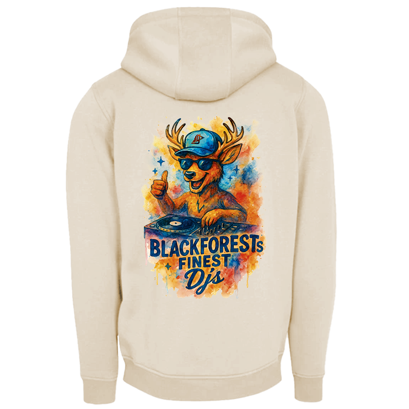 COLOURED DEER HOODIE