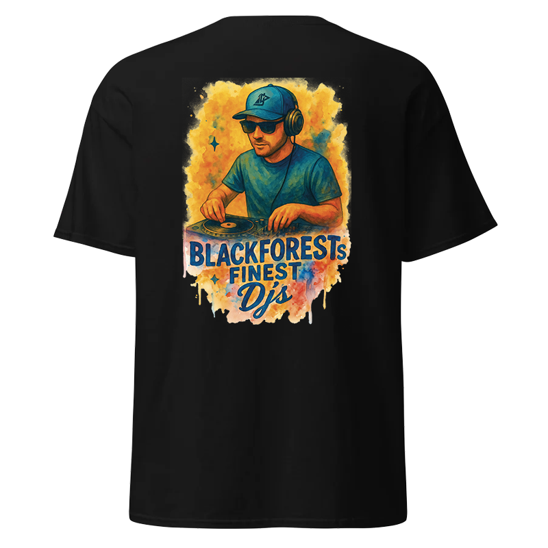 COLOURED DJ TSHIRT
