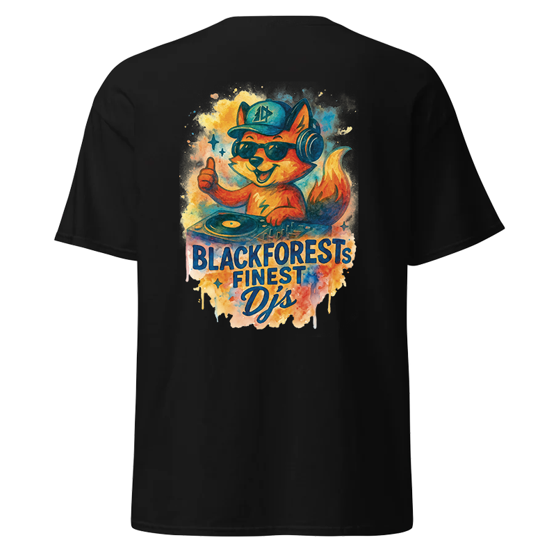 COLOURED FOX TSHIRT