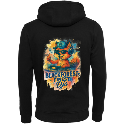 COLOURED FOX HOODIE