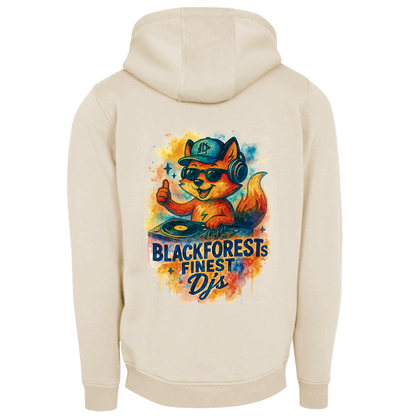 COLOURED FOX HOODIE