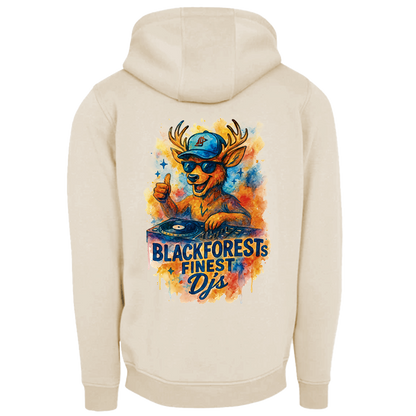 COLOURED DEER  HOODIE