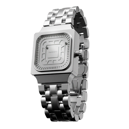 Square Silver Hover