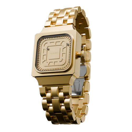 Square Gold Hover