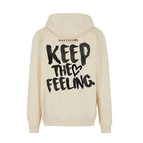 MALLE LOVE - HOODIE - BEIGE Hover